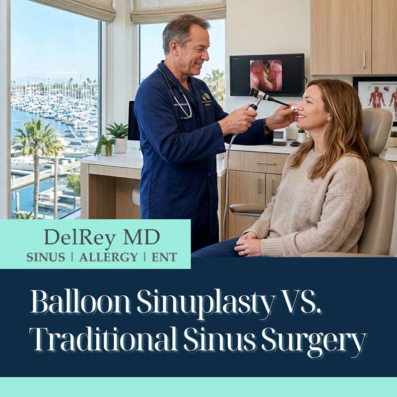 Balloon Sinuplasty vs Traditional Sinus Surgery